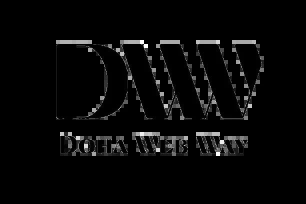 DAW Digital Warranty logo in black and white on transparent background